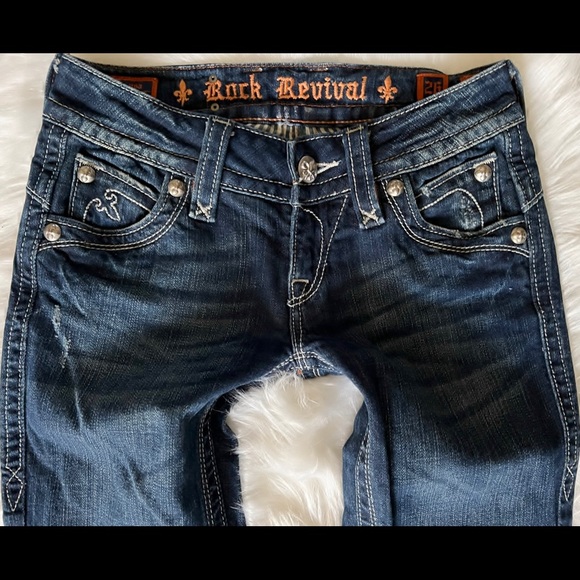 NWOT Rock Revival Chrissie Boot Stretch Jeans 26 - Picture 4 of 8